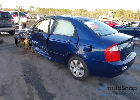 2006 Kia Spectra Ex/Lx/Sx from USA, damaged, VIN KNAFE121565291630
